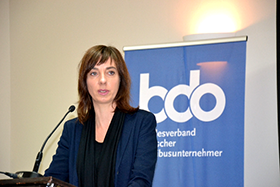 bdo-Hauptgeschäftsführerin Christiane Leonard