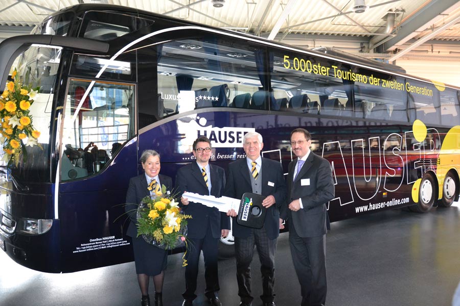 Eurobus News 5 000ster Tourismo An Hauser Reisen