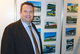 Michael Kurtze wird bei den BusYdays in November in Reutte (Tirol) den schönsten Bus küren