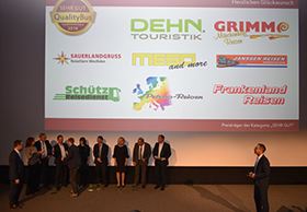 Die mit dem Quality Bus Award 2018 in der Kategorie &oacute;&euro;sehr gut&oacute;&euro;� ausgezeichneten Busreiseveranstalter.