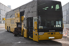 ADAC Postbus mit barrierefreiem Scania