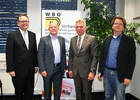 l. Elmar Steinbacher und rechts Gerd Hickmann.