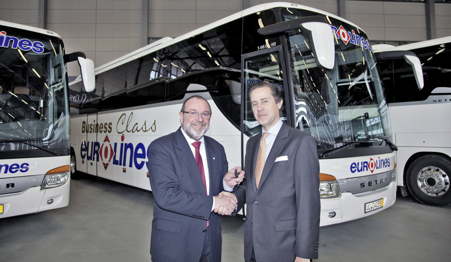EuroBus : News - Bald Realität: Deutsche Bus-Fernlinien der Touring mit Setra