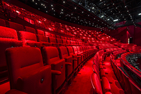 Blick in den Theater-Innenraum.