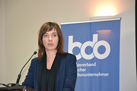 bdo vor Tourismus-Ausschuss