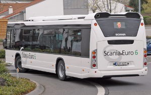 Heckgestaltung hat der Citywide von seinem Vorgnger (Omnicity) bernommen. Das Auspuffohr endet auf dem Dach.