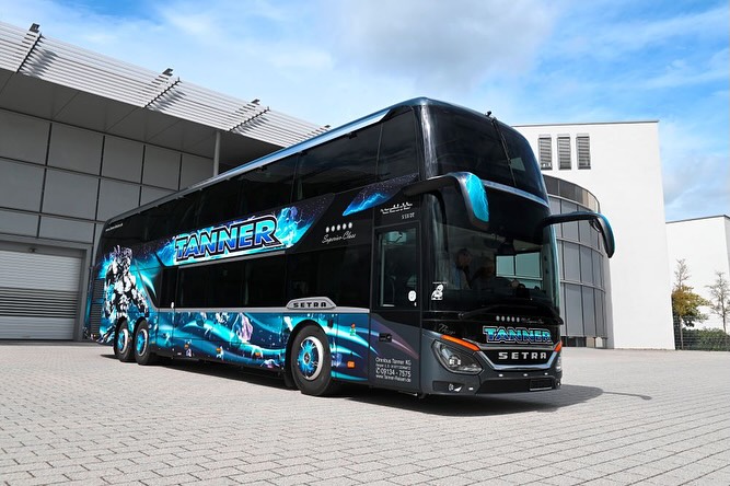 50 Jahre Tanner KG: Jubiläums-Setra einfach „göttlich“