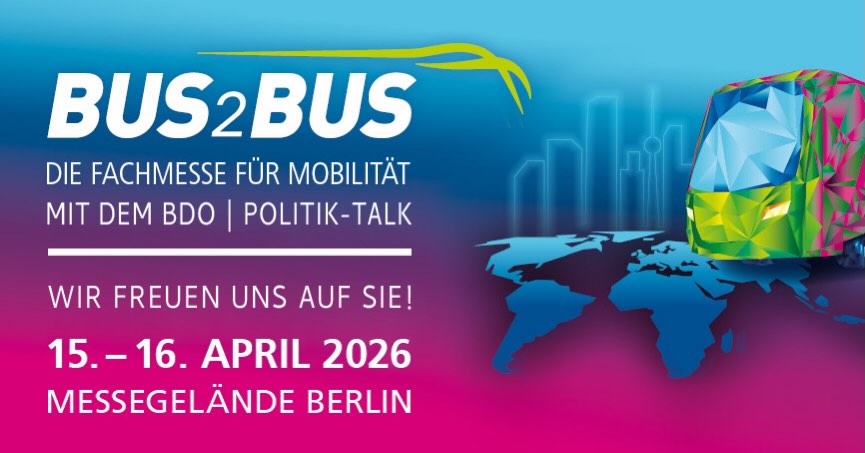 16.April 2026: Busfahrer-Tag auf der Bus2Bus 2026