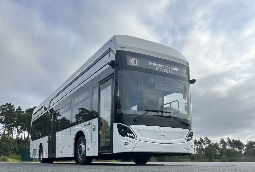 MCV AUF DER BUS2BUS 2026: Wasserstoffbus für den Überlandverkehr