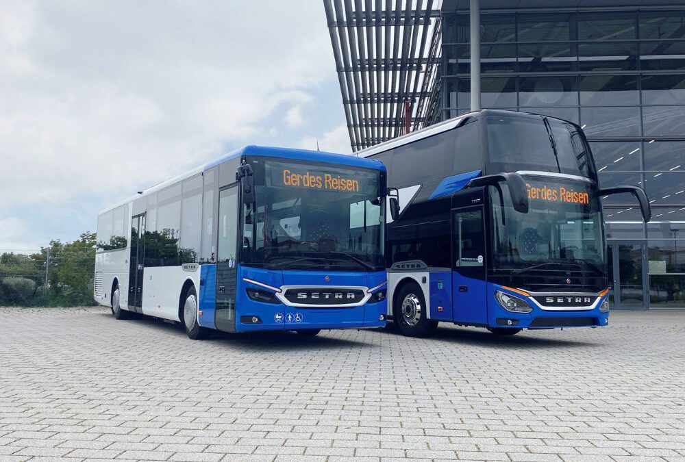 SETRA OMNIBUSSE: 51 Fahrzeuge für drei Busunternehmen